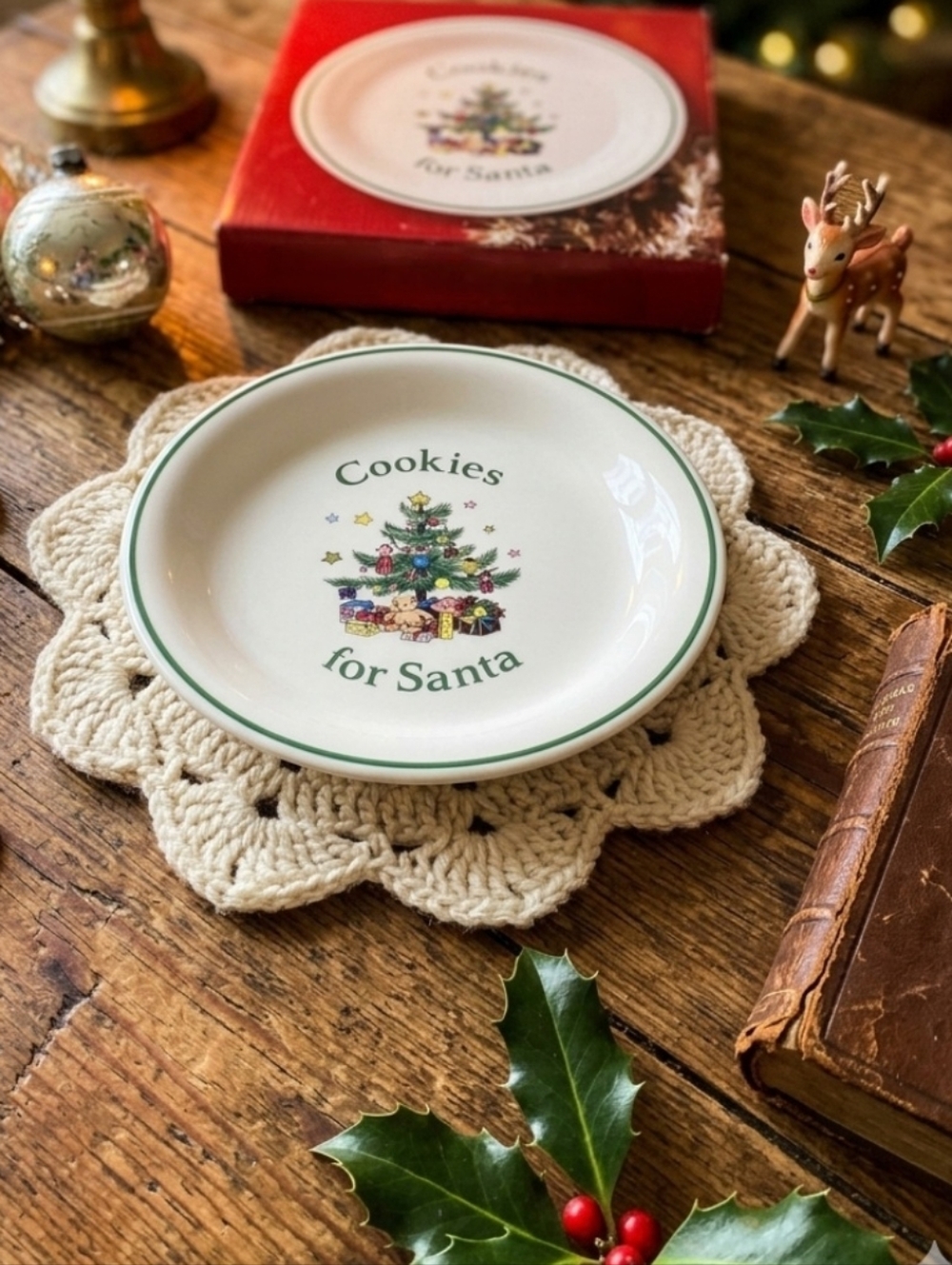 Nikko Cookies For Santa Plate